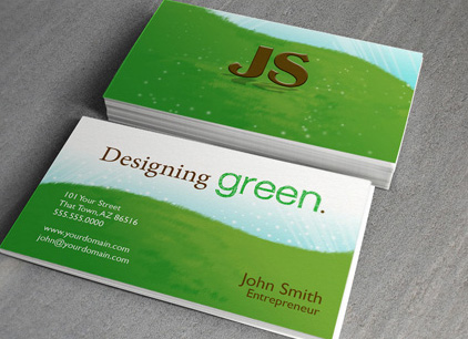 Green Business Cards