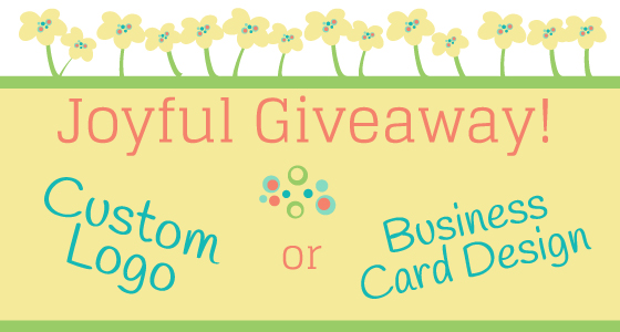 Joyful Roots Business Card and Logo Giveaway