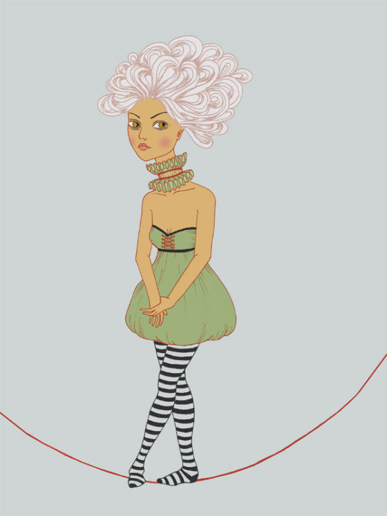Tight Rope Walker by Courtney Oquist