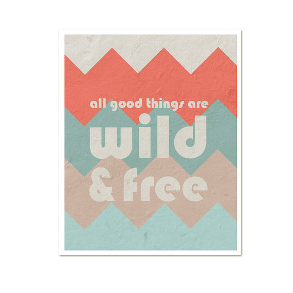 All Good Things Are Wild And Free by Hairbrained Scemes