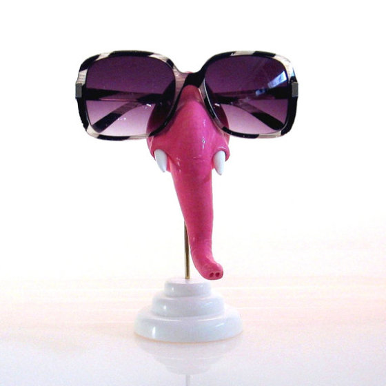 Elephant Sunglass Holder by ArtAKimbo