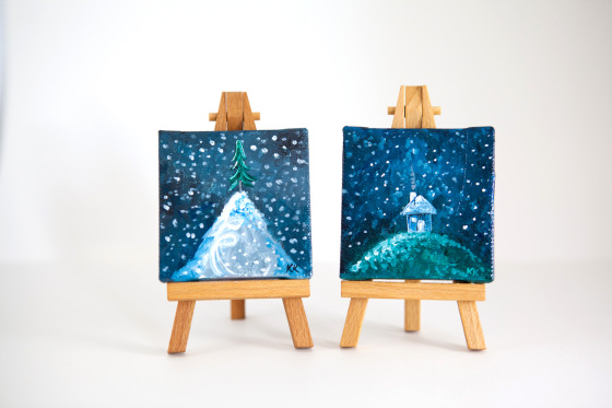 Miniature Canvas Art by Joyful Roots