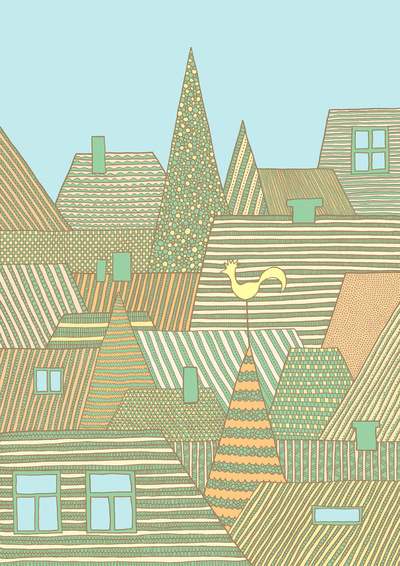 Rooftops by Anita Ivancenko