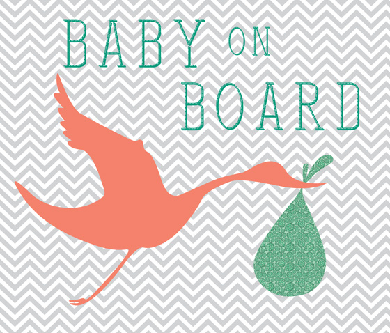 Baby On Board Graphic by Joyful Roots