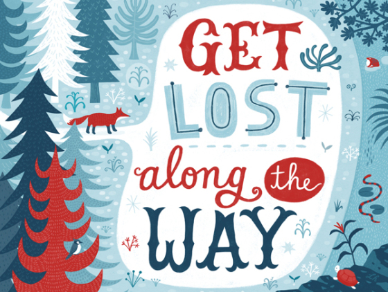 Get Lost Along The Way by Linzie Hunter