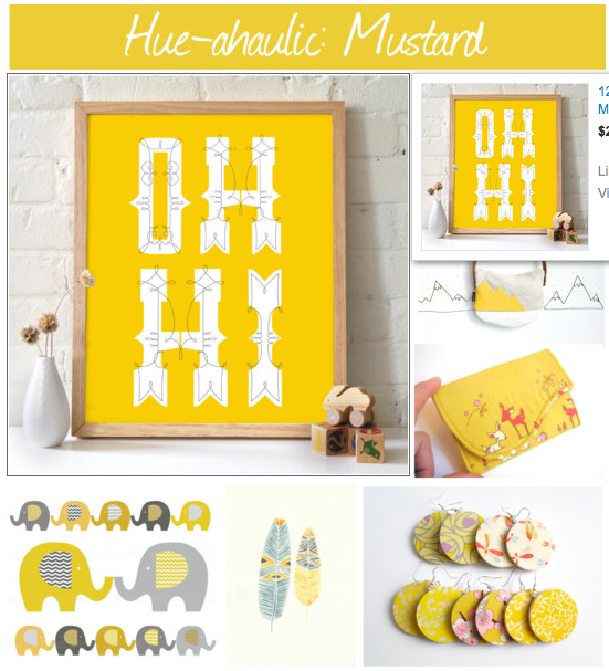 Hueahaulic Mustard Yellow