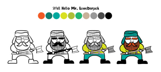 Mr. Lumberjack Attack Design