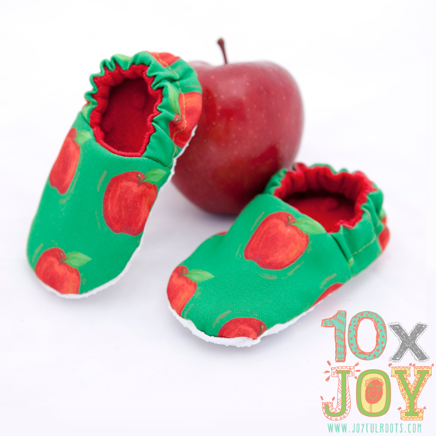 Apple Baby Shoes for March 10xJOY
