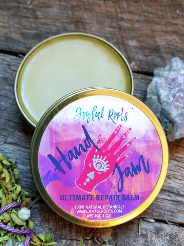Hand Jam Ultimate Repair Balm - Heal All Salve, Gardener Hand Cream, Healing Balm, Cuticle Cream, Natural Moisturizer, Herbal Skincare