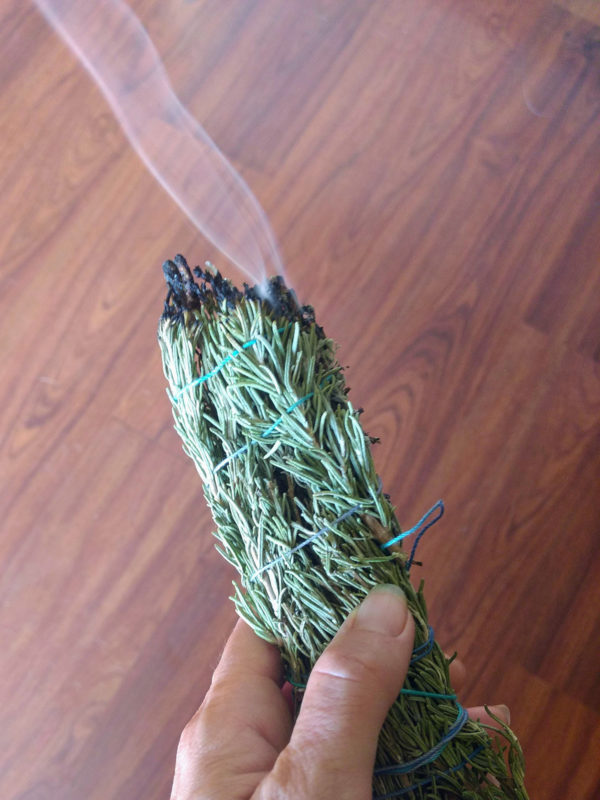 Rosemary and Sage Smoke Medicine Bundles Wands