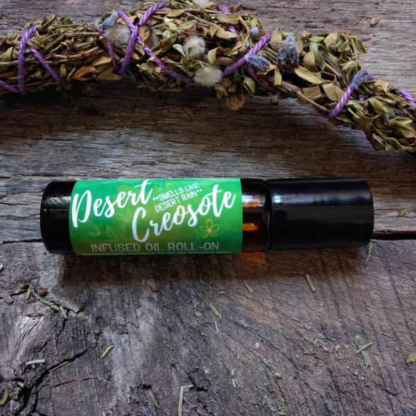 Desert Creosote Oil Roll-On Roller Larrea tridentata