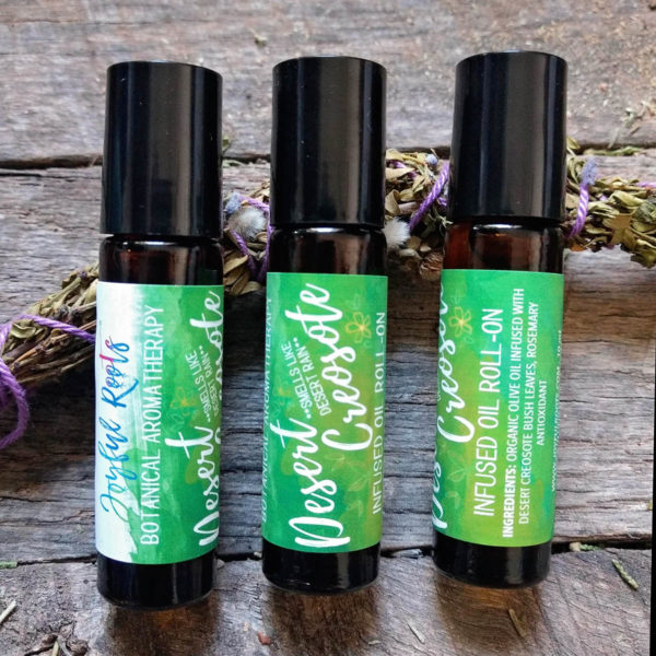 Desert Creosote Oil Roll-On Roller Larrea tridentata