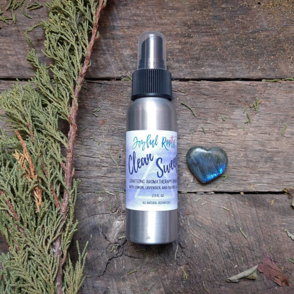Clean Sweep Sanitizing Spray All Natural