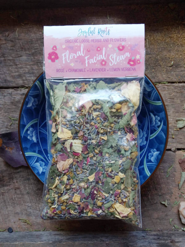 Floral Face Steam Lavender Lemon Verbena Rose And Chamomile