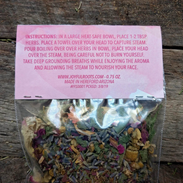 Floral Face Steam Lavender Lemon Verbena Rose And Chamomile