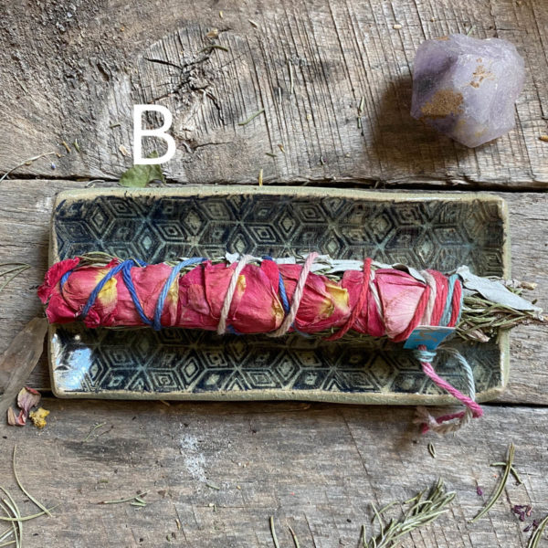 Handmade Ceramic Trays for Smoke Wands and More - Image 5