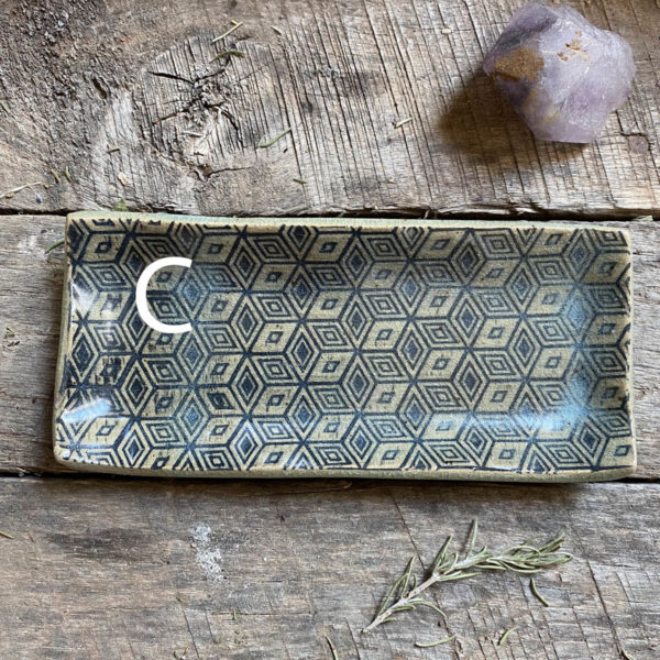 Handmade Ceramic Trays for Smoke Wands and More - Image 6