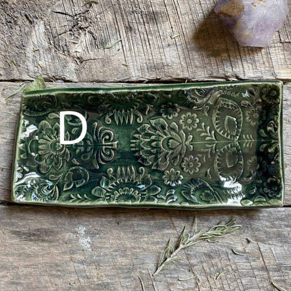Handmade Ceramic Trays for Smoke Wands and More - Image 8