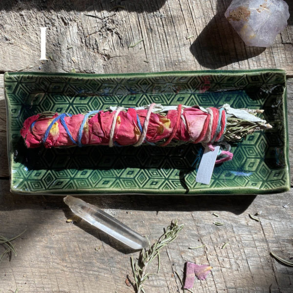Handmade Ceramic Trays for Smoke Wands and More - Image 19
