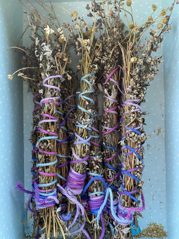 Herbal Dream Wands with Mugwort