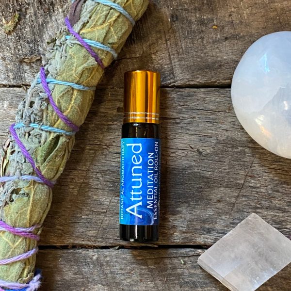 Attuned Meditation Roller Essential Oils Pre-diluted Beautiful Scent Grounding