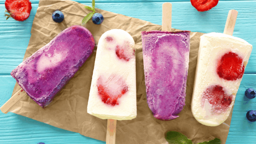Smoothie Popsicle Healthy Snack Ideas